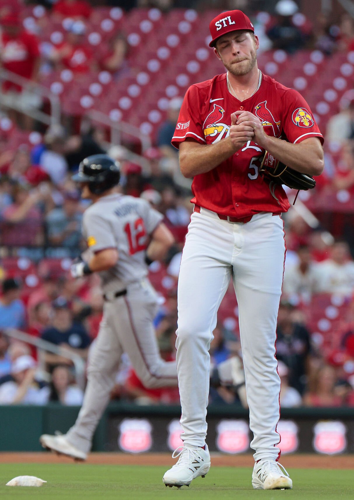 Cardinals approach the All-Star break hosting the Atlanta Braves in best of three